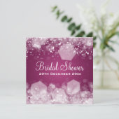 ナイトプきらめくラムエレガントブライダルシャワー 招待状 (スタンド正面)