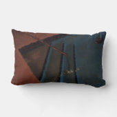 ナイトプール抽象芸術 ランバークッション (裏面)