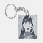 ナイトポートレート キーホルダー (正面左)