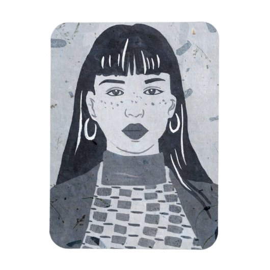 ナイトポートレート マグネット (縦)