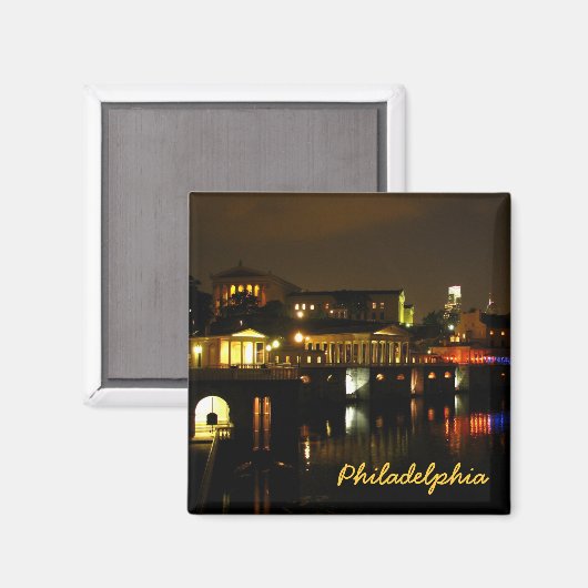 ナイトマグネット美術館 マグネット (正面/裏面)