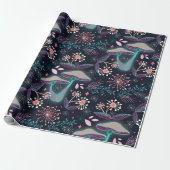 ナイトマッシュルームガーデン ラッピングペーパー (アンロールド)