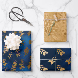 ナイトミスタントー静かクリスマスラッピング紙 ラッピングペーパーシート