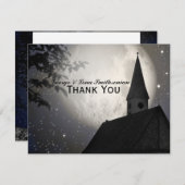 ナイトムーンカントリー教会 サンキューカード (正面/裏面)