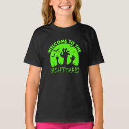 ナイトメアグリーン ハロウィンへようこそ Tシャツ