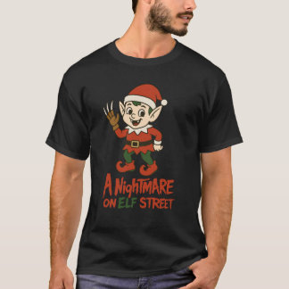 ナイトメア・オン・エルフ・ストリート Tシャツ | おもしろクリスマス
