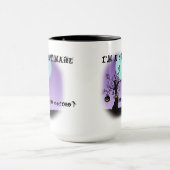 ナイトメア・ビフォア・コーヒー 面白い ハロウィン マグカップ (中央)