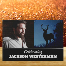 ナイトメモリアルゲストブックでのバックシルエット ゲストブック