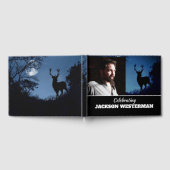 ナイトメモリアルゲストブックでのバックシルエット ゲストブック (全面)