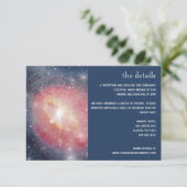 ナイトモダンスカイ銀河系ブルーパープルレッド エンクロージャーカード (スタンド正面)