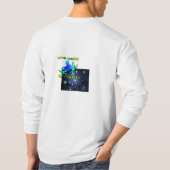 ナイトライダーフード付きスウェットシャツ Tシャツ (裏面)