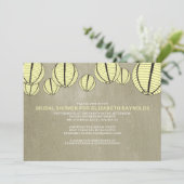 ナイトライトブライダルシャワー招待状 招待状 (スタンド正面)