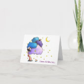 ナイトライトベレーション誕生日 カード (正面)