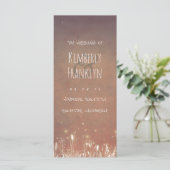 ナイトライトホタルズフィールド素朴結婚式 プログラム (スタンド正面)