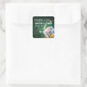 ナイトライトメイスンジャー結婚式用シール スクエアシール (バッグ)