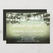 ナイトライトラスティックエクセシションパーティー招待状 招待状 (正面/裏面)