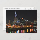 ナイトライト反射ナッシュビルTn – はがき (正面/裏面)