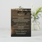 ナイトライト結婚自然詳細 エンクロージャーカード (スタンド正面)