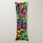 ナイトライト絵を描(ばちゃばちゃ)跳ねる ボディピロー (正面縦)