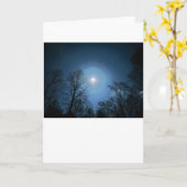 ナイトライト、カード カード (黄色い花)