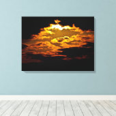 ナイトライト キャンバスプリント (インサイチュ (ウッドフロア))