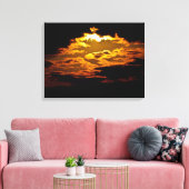 ナイトライト キャンバスプリント (インサイチュ (リビング))