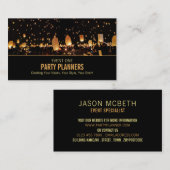 ナイトライト、パーティーイベントプランナー 名刺 (正面/裏面)