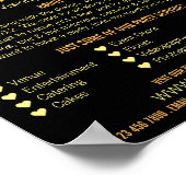 ナイトライト、パーティー広告イベントプランナー ポスター (角)