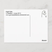 ナイトライド ポストカード (裏面)