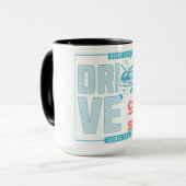 ナイトライフのドライブ マグカップ (正面左)