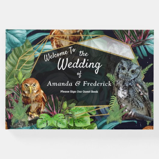 ナイトライブパーティーお祝いテーマゲストブック ゲストブック (正面)