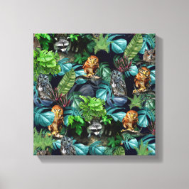 ナイトライブパーティーお祝いテーマ キャンバスプリント