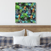 ナイトライブパーティーお祝いテーマ キャンバスプリント (インサイチュ (寝室))