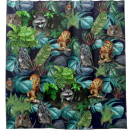 ナイトライブパーティーお祝いテーマ シャワーカーテン