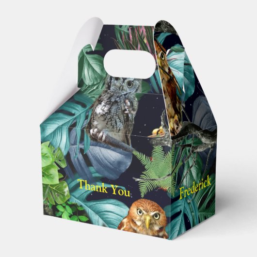 ナイトライブパーティーお祝いテーマ フェイバーボックス (正面サイド)