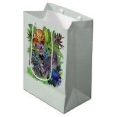 ナイトライブパーティーお祝いテーマ ミディアムペーパーバッグ (正面アングル)