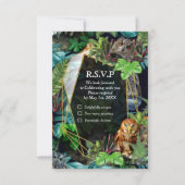 ナイトライブパーティーお祝いテーマ 出欠カード (正面)