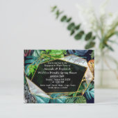 ナイトライブパーティーお祝い招待状はがき インビテーションポストカード (スタンド正面)