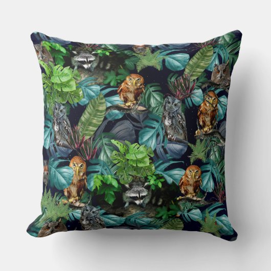 ナイトライブパーティーのお祝いテーマ クッション (正面)