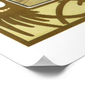 ナイトリーレストアールヌーボーポスターセット1/4バイミュシャ ポスター (角)