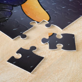 ナイトレイン顔マスクキャット ジグソーパズル (側面)