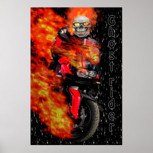 ナイトレーサー幽霊ライダー ポスター