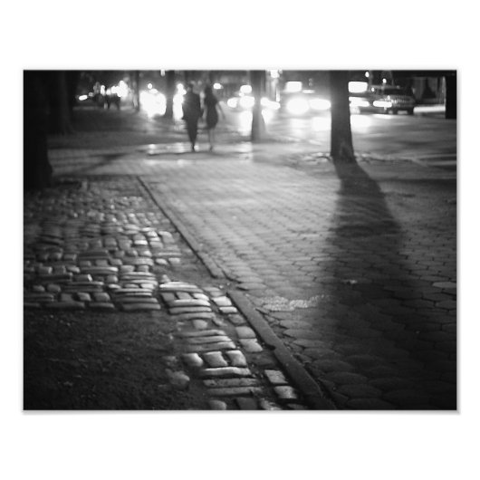 ナイトロマンス – セントラルパークイースト – ニューヨーク フォトプリント            (正面)