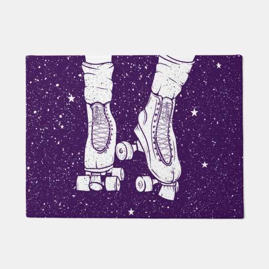 ナイトローラースケーター ドアマット (正面)