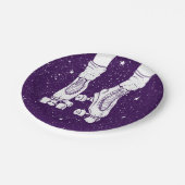 ナイトローラースケーター ペーパープレート (アングル)