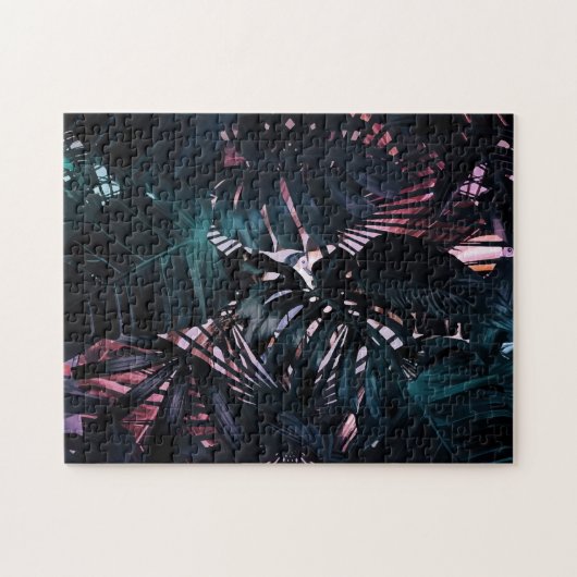 ナイトワイルドジャングルトロピカルパロッツ ジグソーパズル (横)