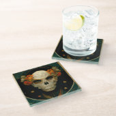 ナイトワーロックファンタジー ガラスコースター (アングル)