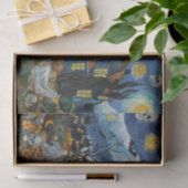 ナイト不気味ハロウィーンゴーストリースカルハ幽霊のよく出るウス 薄葉紙 (ギフト)