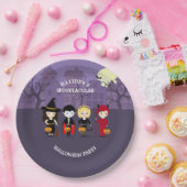 ナイト不気味ハローウィンパーティ ペーパープレート (パーティー)