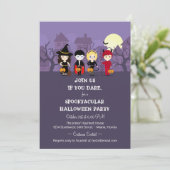 ナイト不気味ハローウィンパーティ 招待状 (スタンド正面)